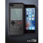 Wholesale iPhone 8 Plus / 7 Plus Retro Tetris Classic Gaming Console Handheld Game Player Case (Black)